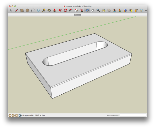 apple remote stand sketchup