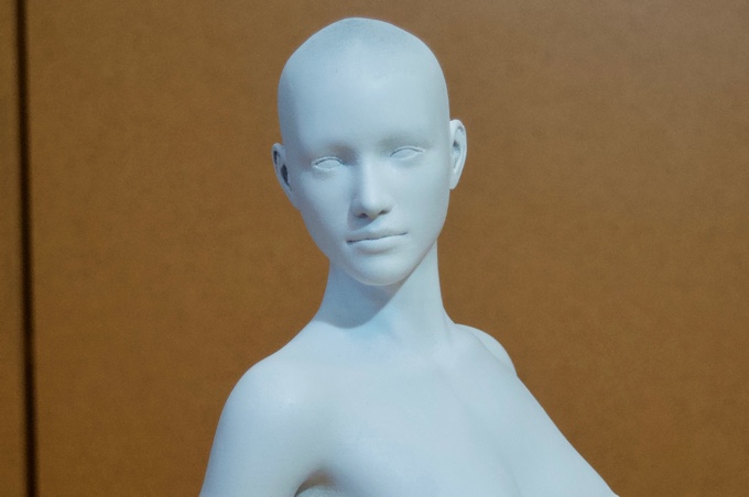 Female Right Hand Mannequin 3D model 3D printable